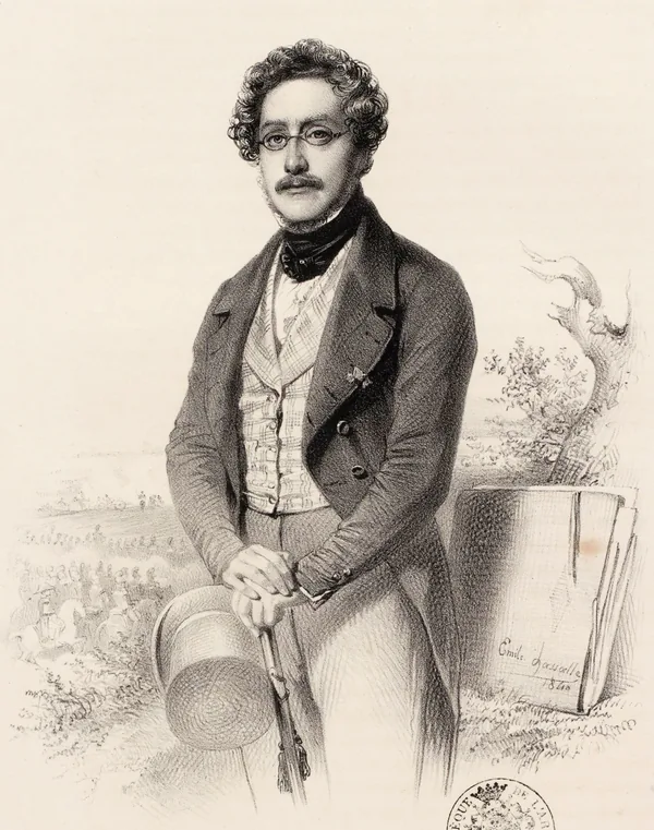 Portrait de Hippolyte Bellangé