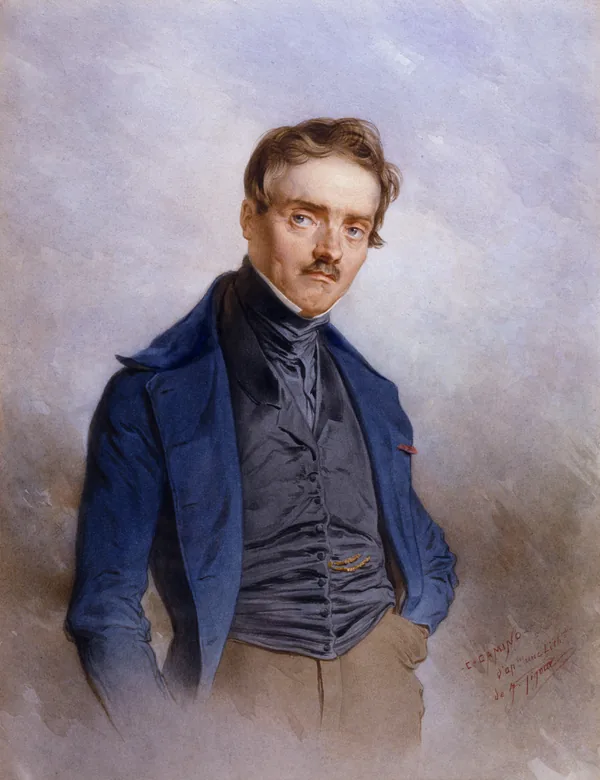 Portrait de Antoine-Louis Barye