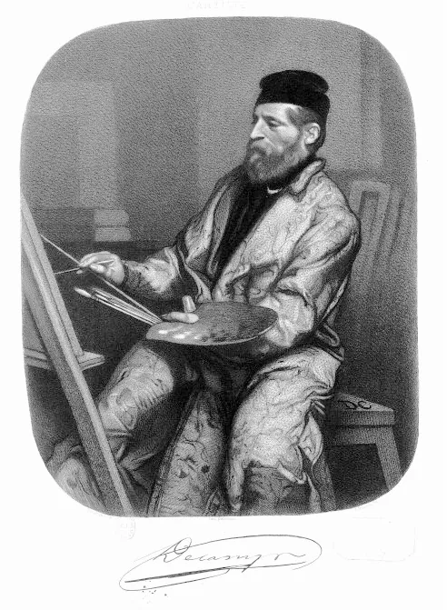 Portrait de Alexandre-Gabriel Decamps