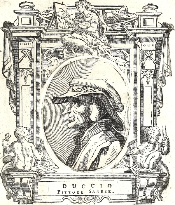 Portrait de Duccio di Buoninsegna