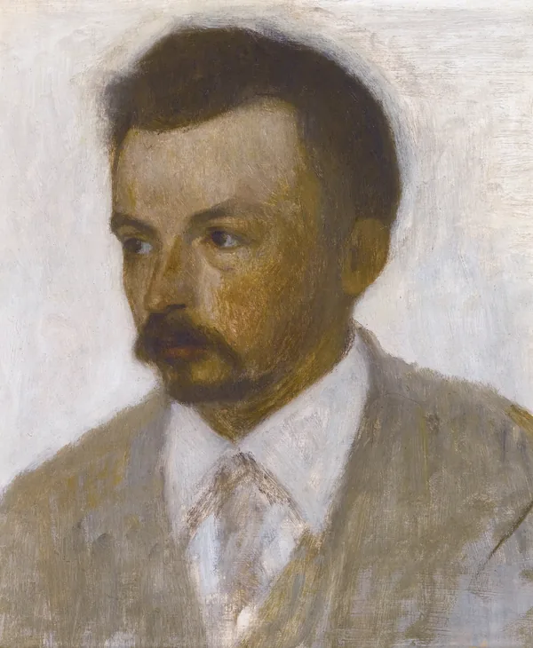 Portrait de Vilhelm Hammershøi