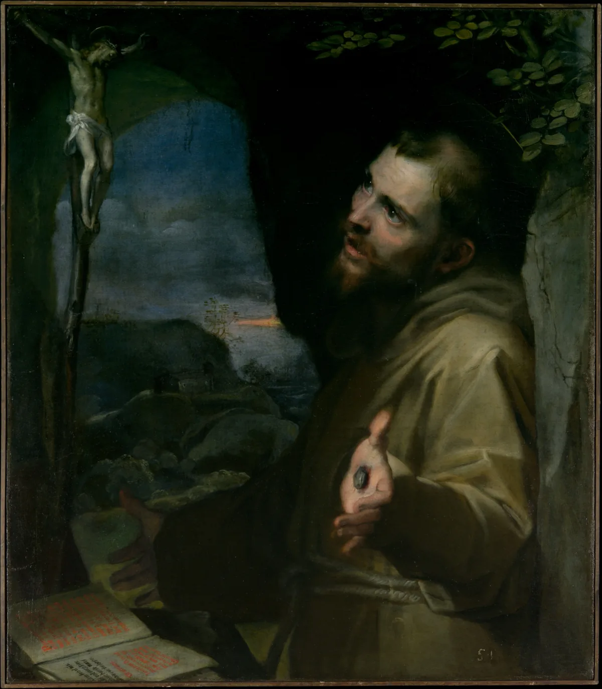 Saint Francis — Federico Barocci (1600) — Oil on canvas, Metropolitan Museum of Art, New York, NY