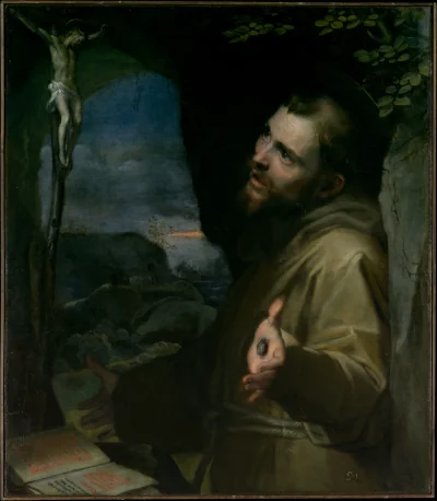 Saint François — Federico Barocci (1600) — Oil on canvas, Metropolitan Museum of Art, New York, NY