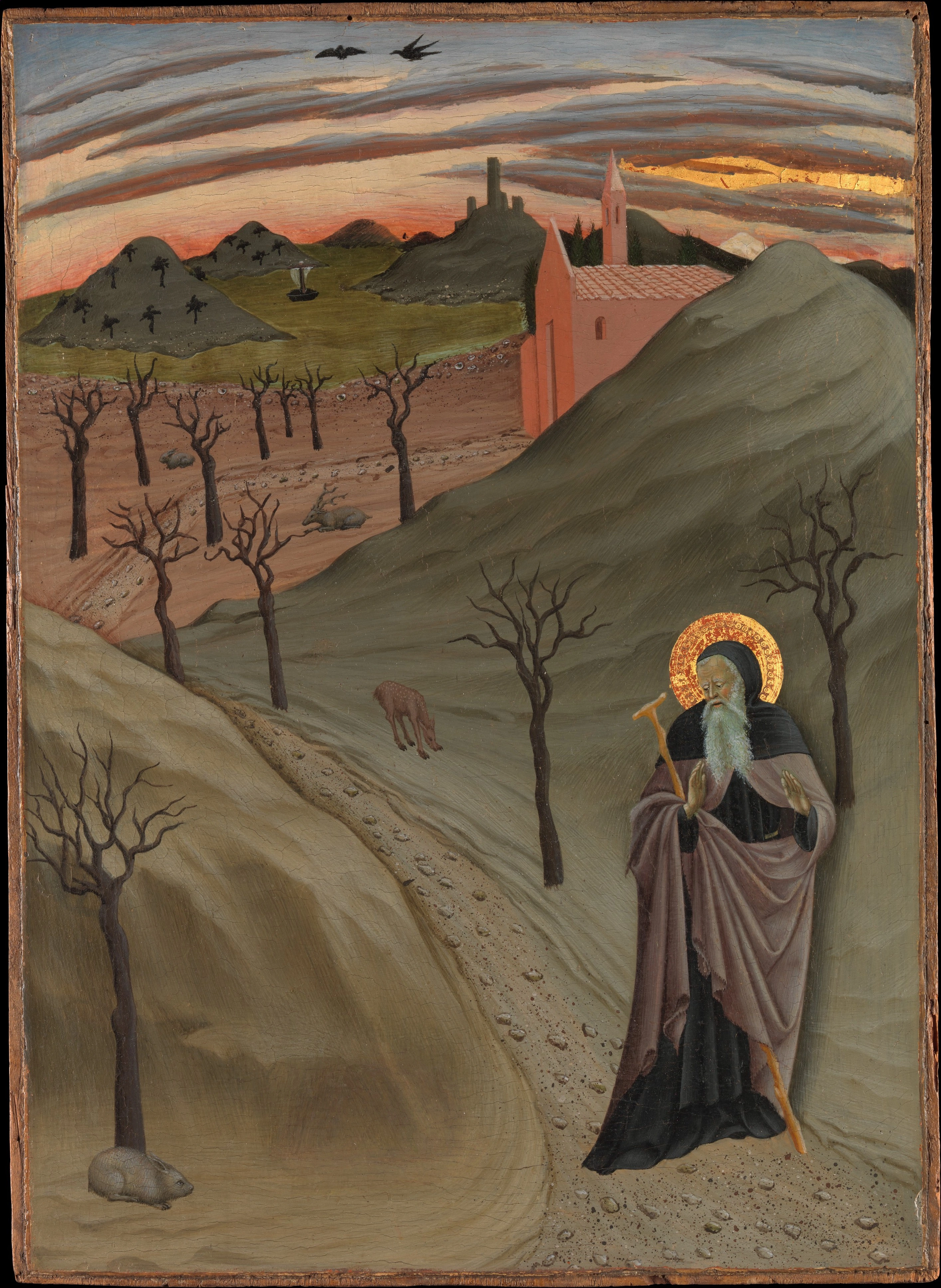 Saint Antoine l'Abbé dans le désert