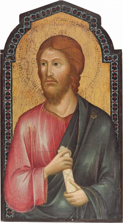 Saint Jacques le Majeur — Grifo di Tancredi (1310) — tempera on panel, National Gallery of Art, Washington