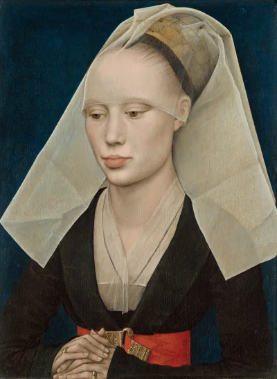 Portrait d'une dame — Rogier van der Weyden (1460) — oil on panel, National Gallery of Art, Washington