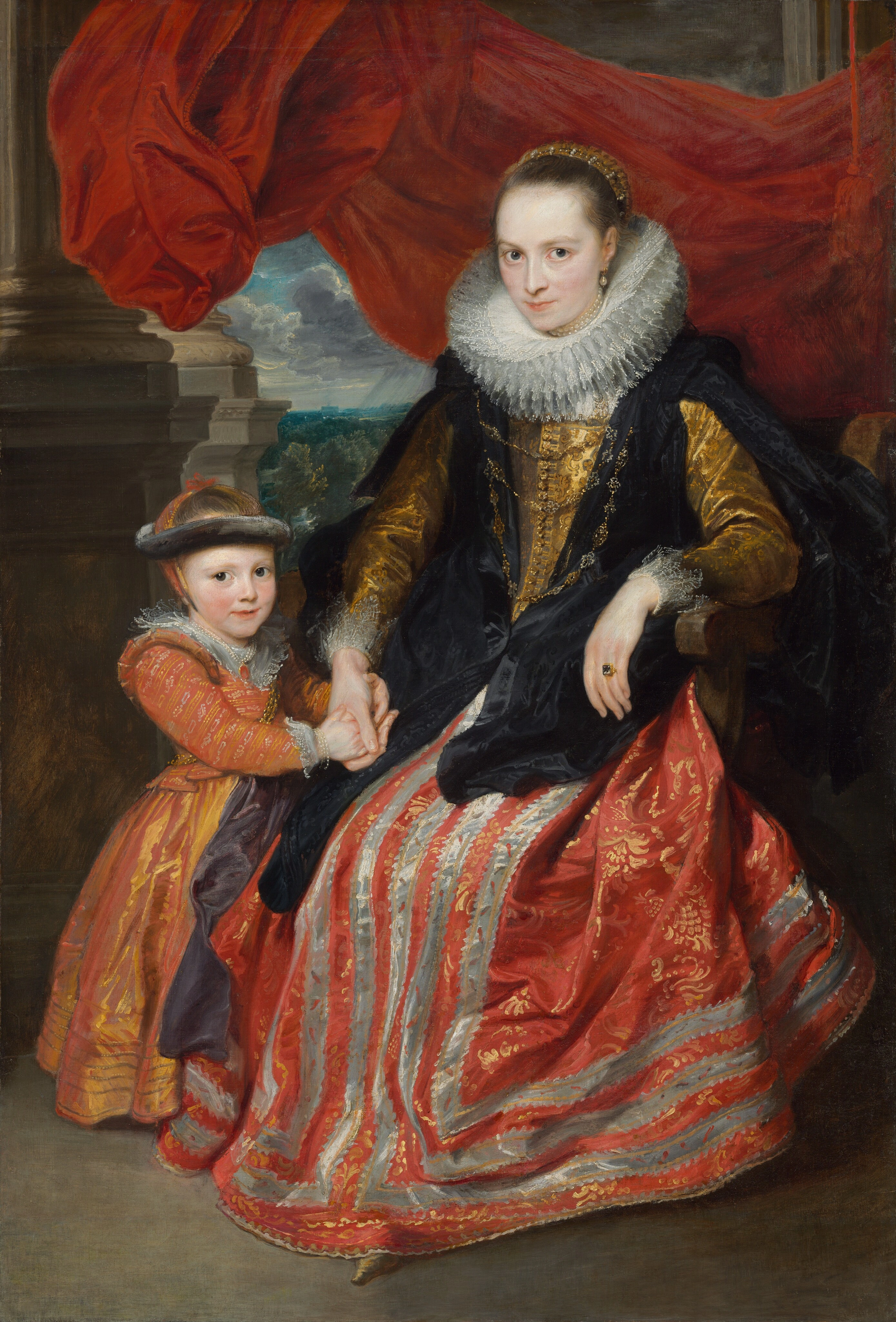 Susanna Fourment et sa fille