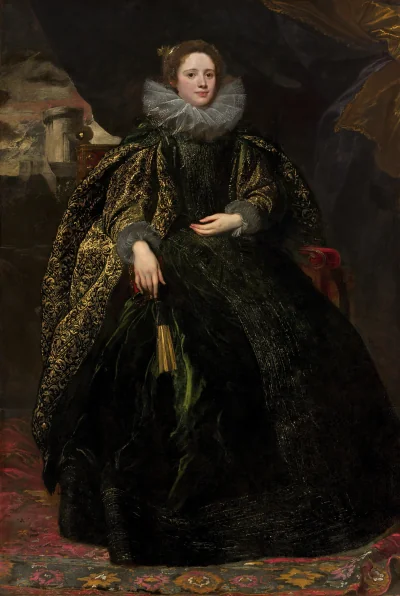 Marchesa Balbi — Sir Anthony van Dyck (1623) — oil on canvas, National Gallery of Art, Washington