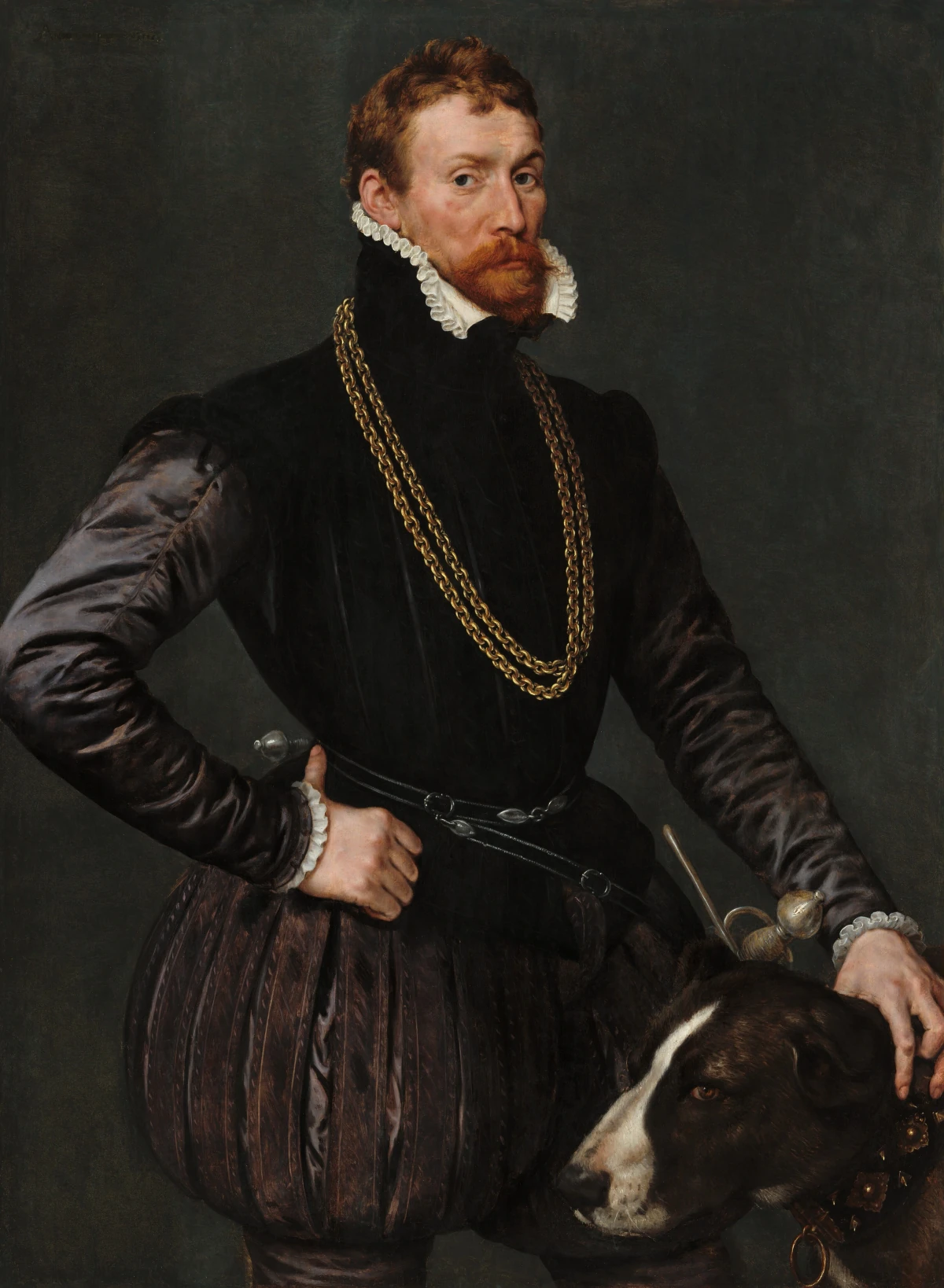 Portrait d'un gentilhomme — Antonis Mor (1569) — oil on canvas, National Gallery of Art, Washington