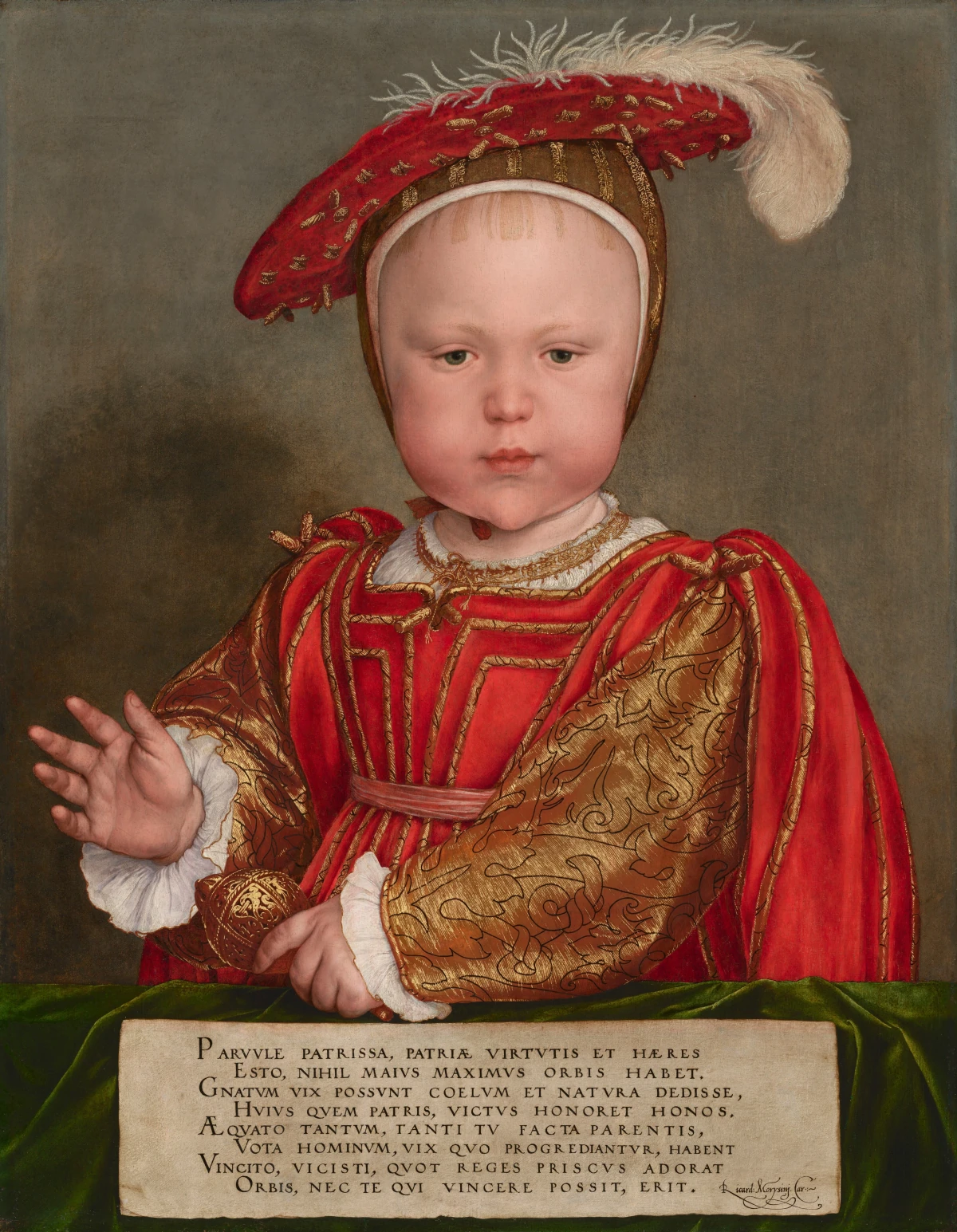 Édouard VI Enfant — Hans Holbein the Younger (1538) — oil on panel, National Gallery of Art, Washington