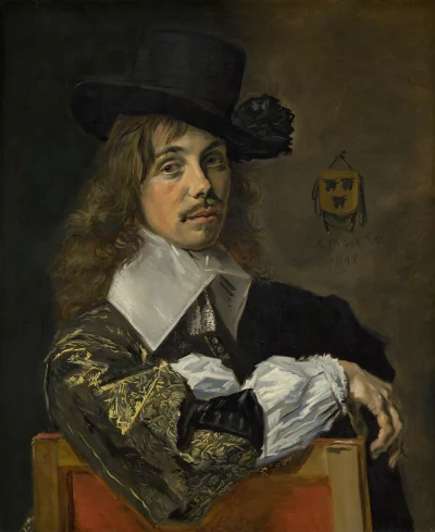 Willem Coymans — Frans Hals (1645) — oil on canvas, National Gallery of Art, Washington
