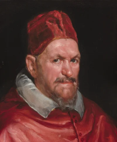 Pape Innocent X — Diego Vélasquez (1650) — oil on canvas, National Gallery of Art, Washington