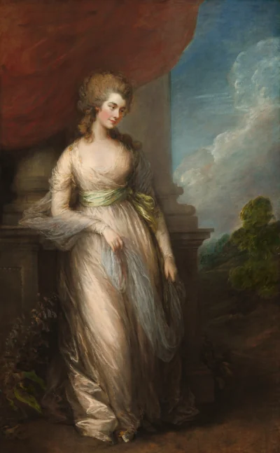 Georgiana, Duchesse de Devonshire — Thomas Gainsborough (1783) — oil on canvas, National Gallery of Art, Washington