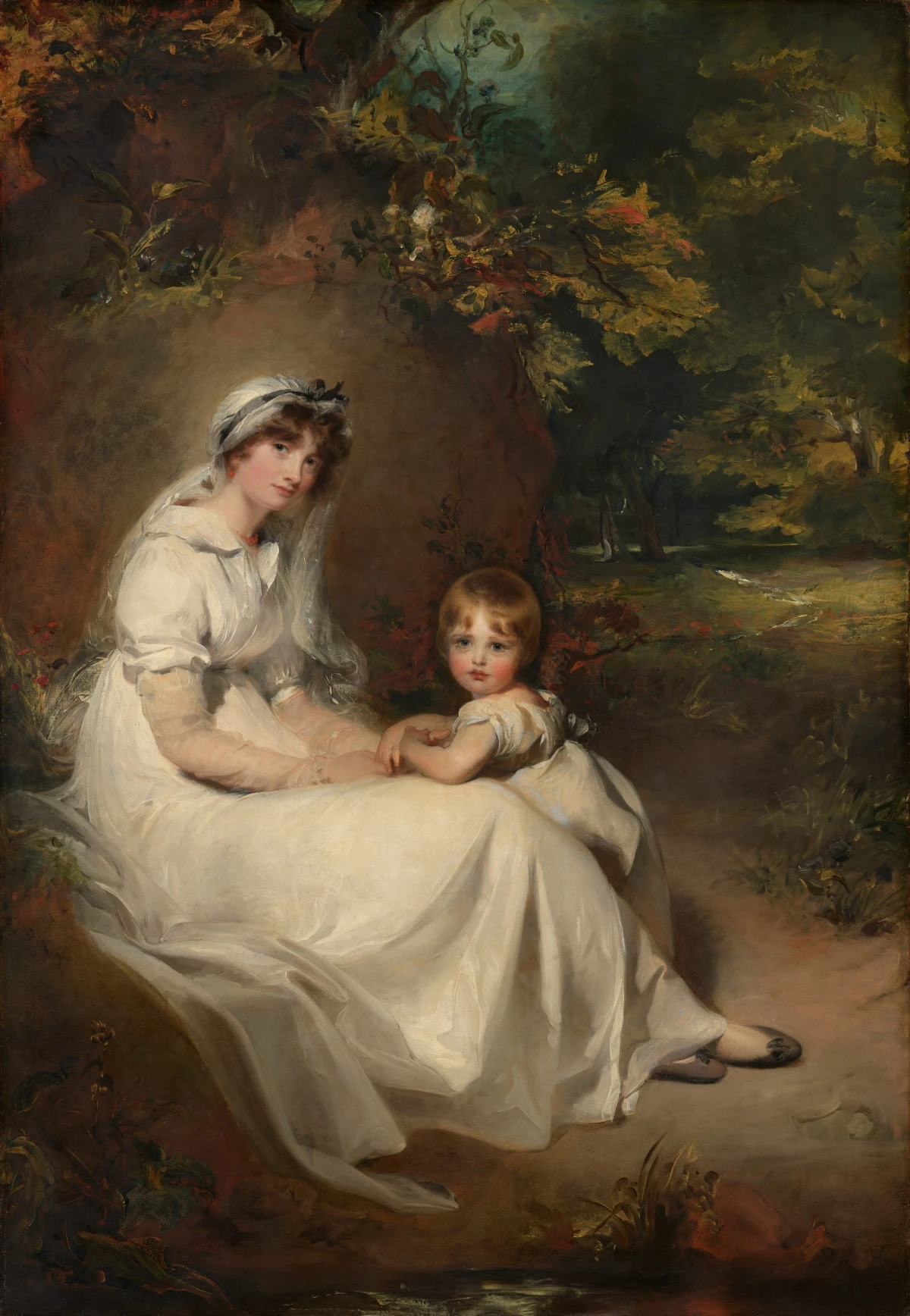 Lady Mary Templetown et Son Fils Aîné — Sir Thomas Lawrence (1802) — oil on canvas, National Gallery of Art, Washington