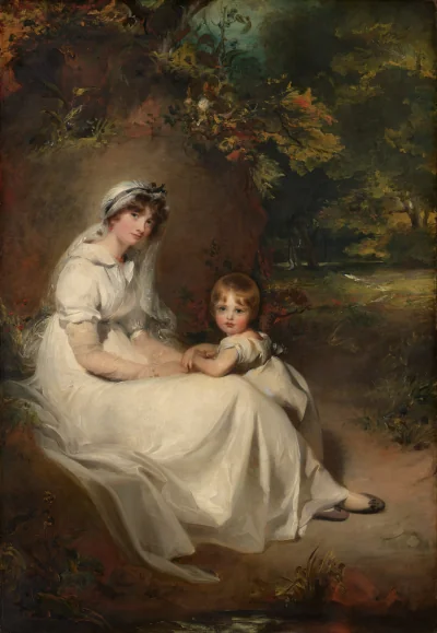Lady Mary Templetown et Son Fils Aîné — Sir Thomas Lawrence (1802) — oil on canvas, National Gallery of Art, Washington