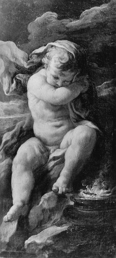 Allégorie de l'hiver — Sebastiano Conca (1708) — oil on canvas, Walters Art Museum, Baltimore
