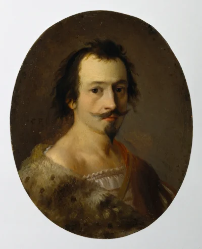 Portrait de Jan Pellicorne — Cornelis van Poelenburgh (1614) — oil on copper, Walters Art Museum, Baltimore
