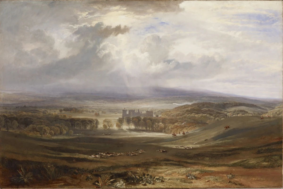 Château de Raby, siège du comte de Darlington — Joseph Mallord William Turner (1817) — oil on canvas, Walters Art Museum, Baltimore