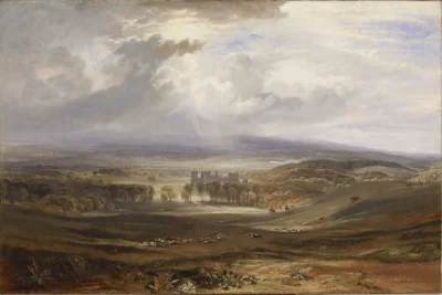 Château de Raby, siège du comte de Darlington — Joseph Mallord William Turner (1817) — oil on canvas, Walters Art Museum, Baltimore