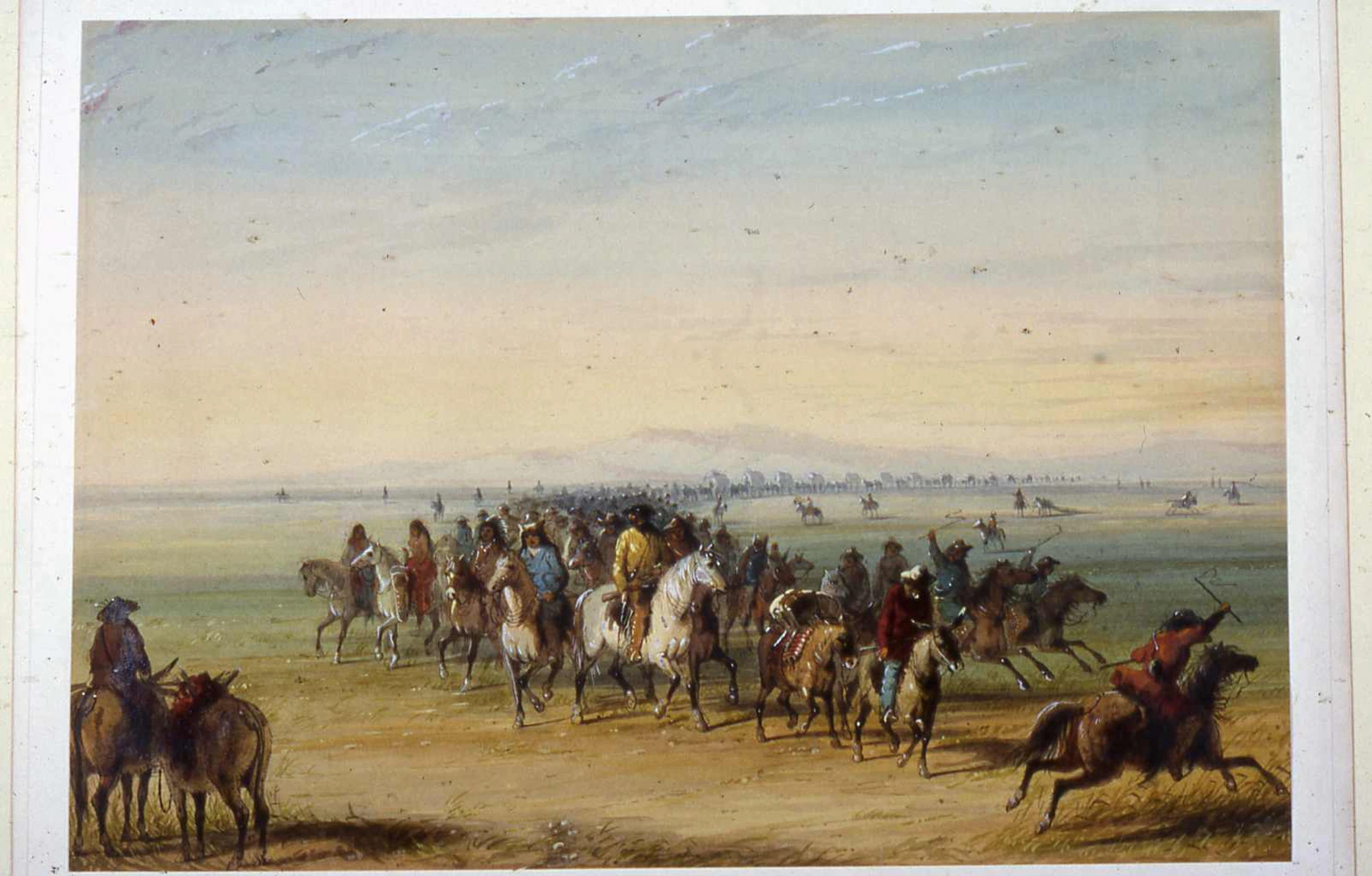 Caravane en route