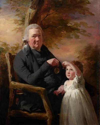 John Tait et son petit-fils — Sir Henry Raeburn (1793) — oil on canvas, National Gallery of Art, Washington
