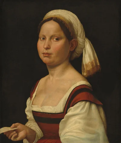 Portrait d'une jeune femme — Giuliano Bugiardini (1525) — oil on canvas, National Gallery of Art, Washington