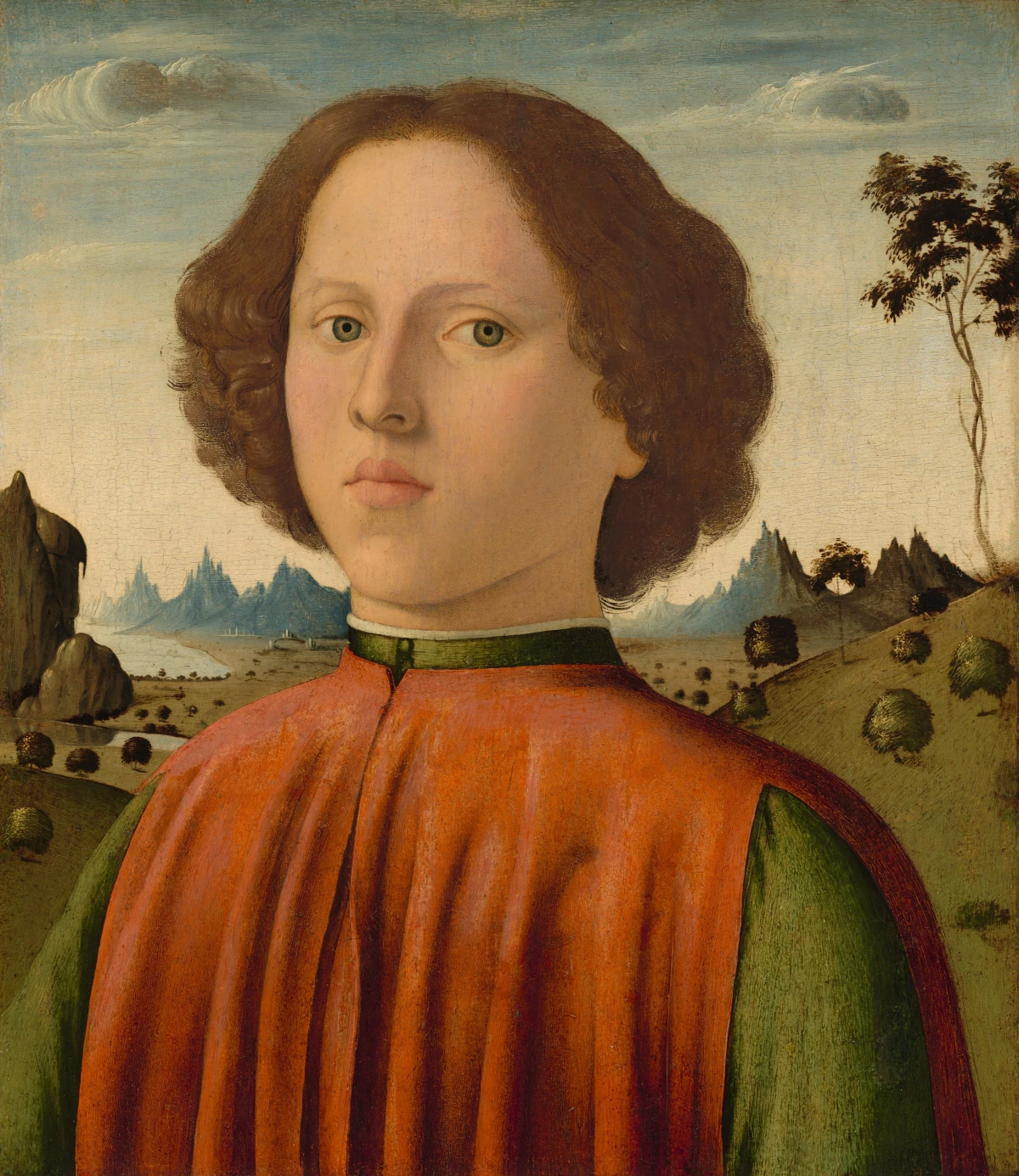 Portrait d'un garçon — Biagio d'Antonio (1476) — oil and tempera on poplar panel, National Gallery of Art, Washington