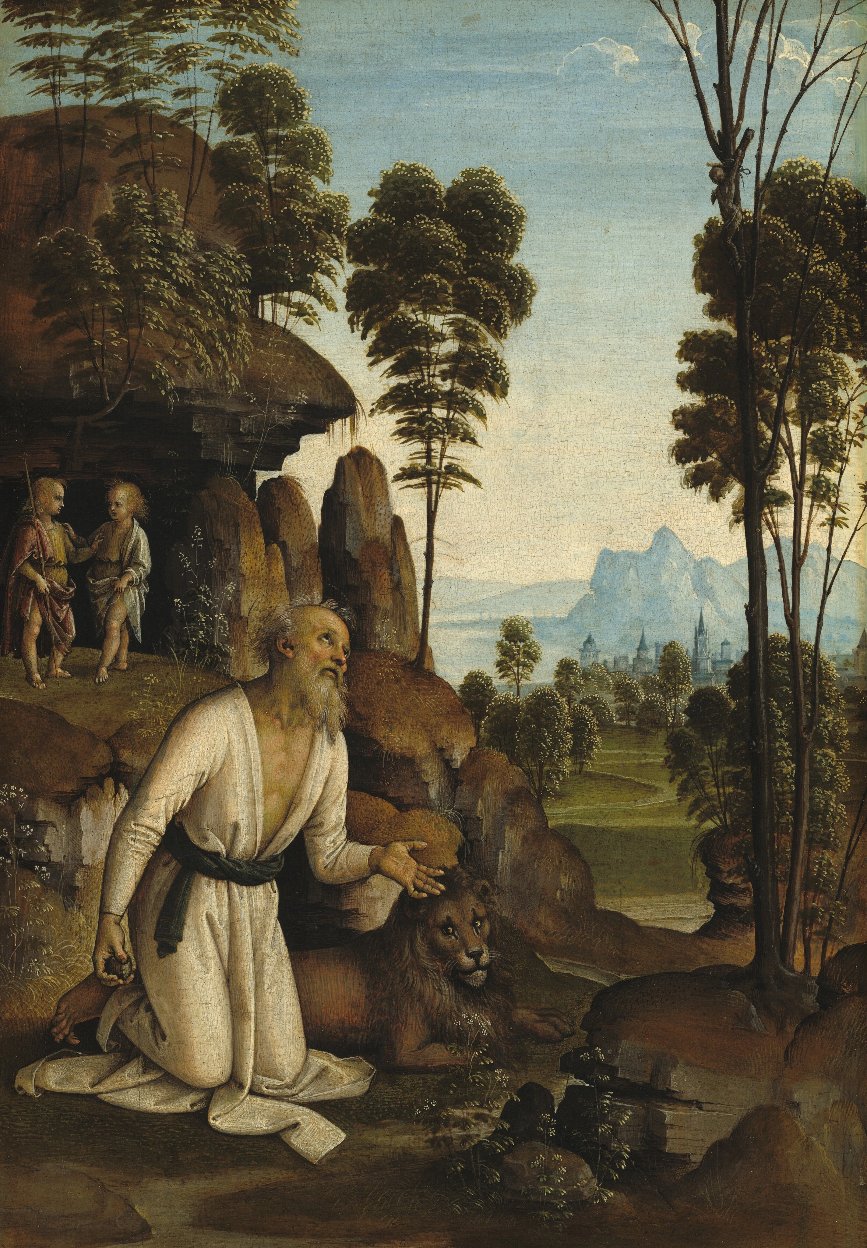 Saint Jérôme dans le désert