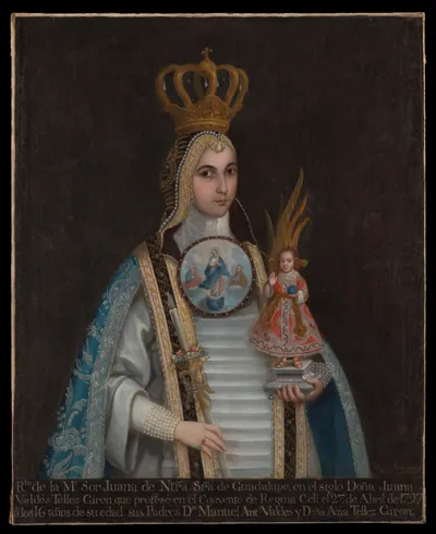 Portrait of Sor Juana de Nuestra Señora de Guadalupe — Domingo Ortiz (1797) — Oil on canvas, Metropolitan Museum of Art, New York, NY