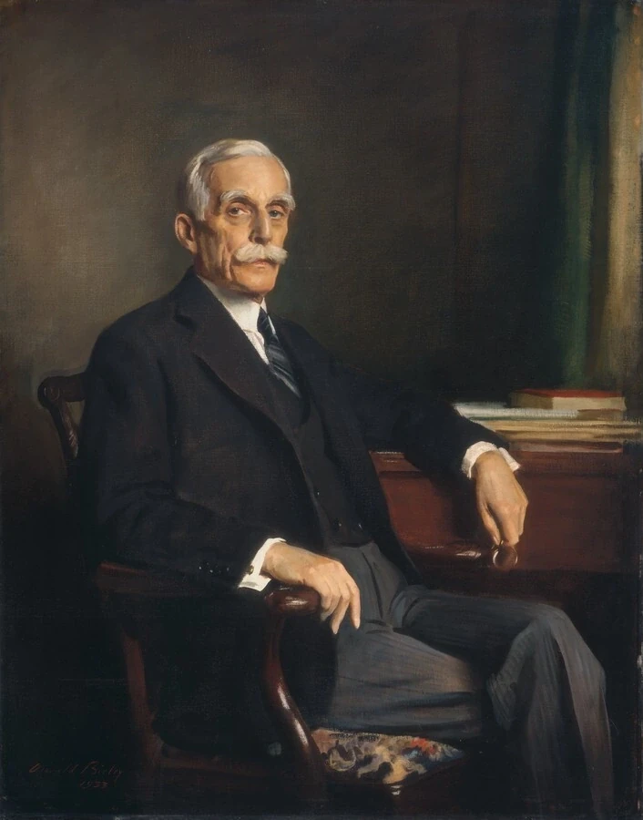 Andrew W. Mellon — Sir Oswald Hornby Joseph Birley (1933) — oil on canvas, National Gallery of Art, Washington