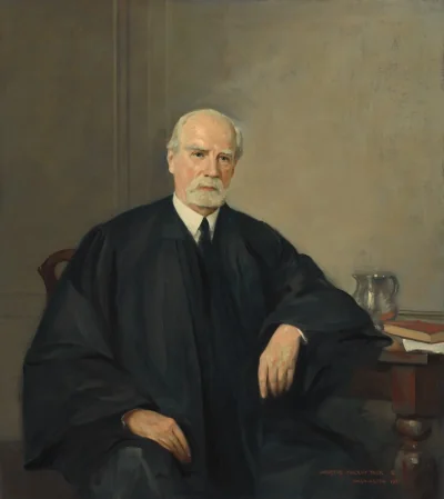 Charles Evans Hughes — Augustus Vincent Tack (1941) — oil on canvas board, National Gallery of Art, Washington