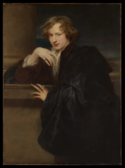 Self-Portrait — Anthony van Dyck (1620) — Oil on canvas, Metropolitan Museum of Art, New York, NY