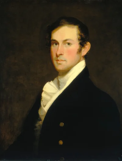 Augustus Fielding Hawkins — Matthew Harris Jouett (1820) — oil on wood, National Gallery of Art, Washington