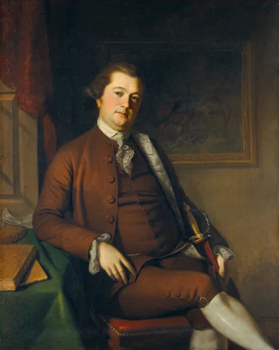John Philip de Haas — Charles Willson Peale (1772) — oil on canvas, National Gallery of Art, Washington