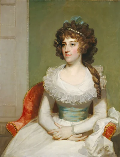Matilda Caroline Cruger — American 19th Century (1795) — oil on canvas, National Gallery of Art, Washington