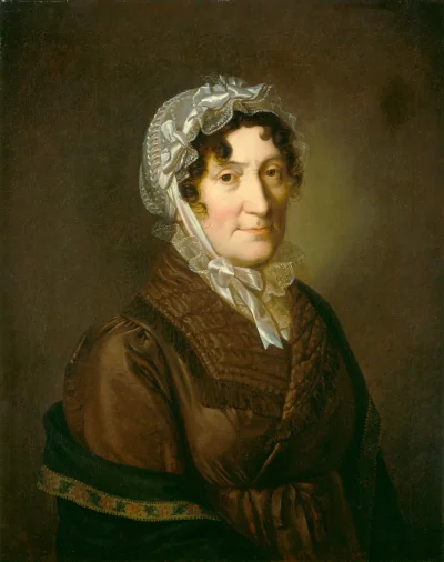 Portrait d'une Dame — Unknown 19th Century (1820) — oil on canvas, National Gallery of Art, Washington