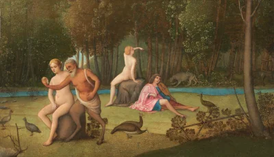 Orpheus — Venetian 16th Century (1515) — oil on panel transferred to canvas, National Gallery of Art, Washington
