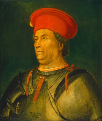 Francesco Sforza — North Italian 15th Century (1480) — oil on panel, National Gallery of Art, Washington