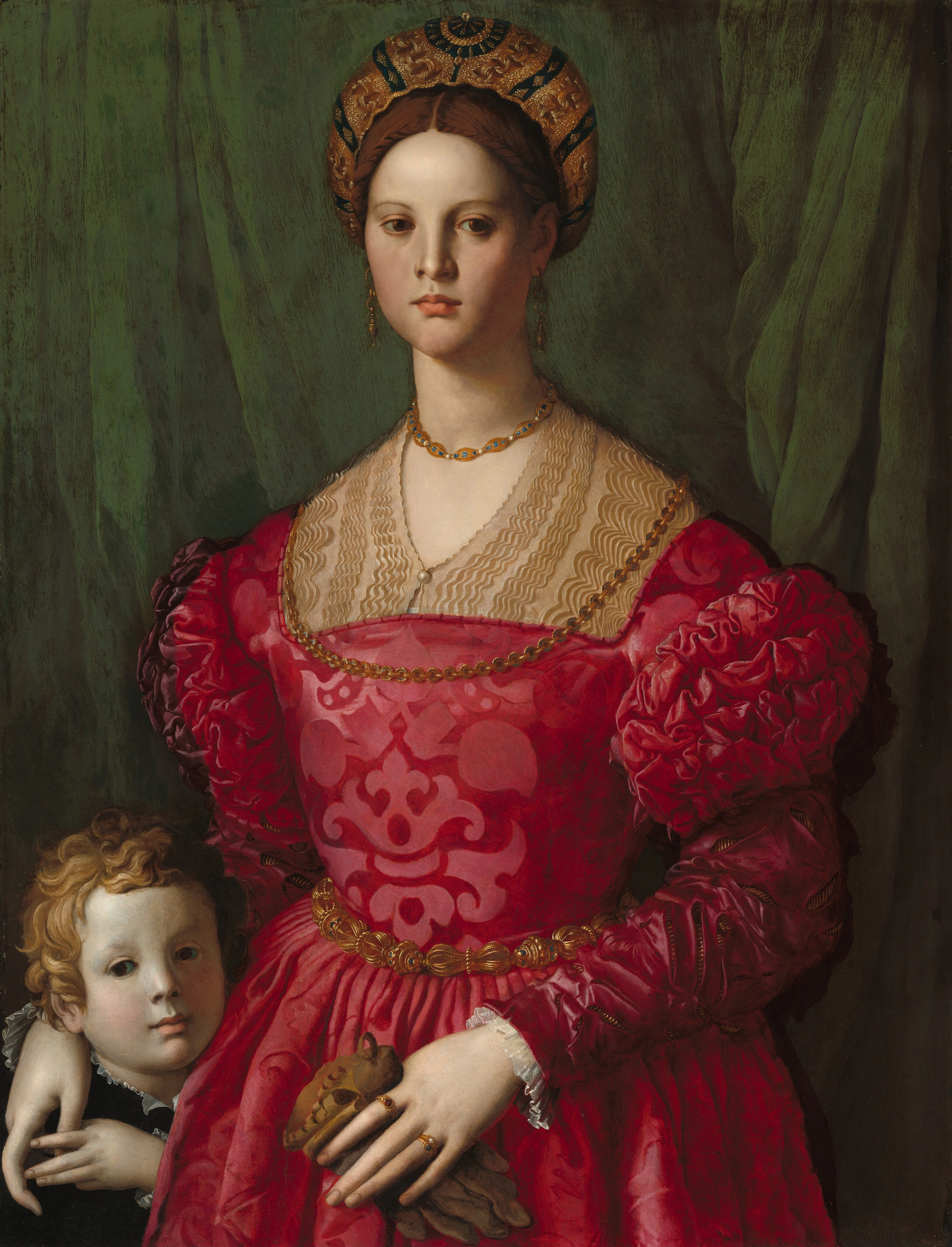 Une Jeune Femme et son Petit Garçon