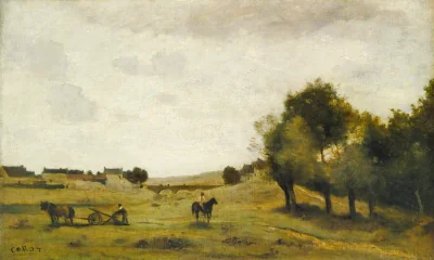 Vue près d'Épernon — Jean-Baptiste-Camille Corot (1850) — oil on canvas, National Gallery of Art, Washington