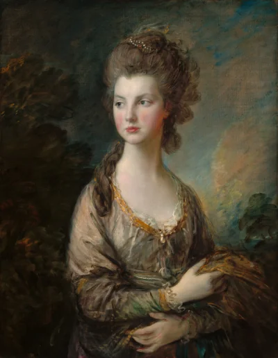 L'Honorable Madame Thomas Graham — Thomas Gainsborough (1775) — oil on canvas, National Gallery of Art, Washington