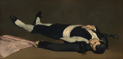 Le Torero mort — Édouard Manet (1864) — oil on canvas, National Gallery of Art, Washington