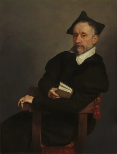«Le Précepteur de Titien» — Giovanni Battista Moroni (1575) — oil on canvas, National Gallery of Art, Washington