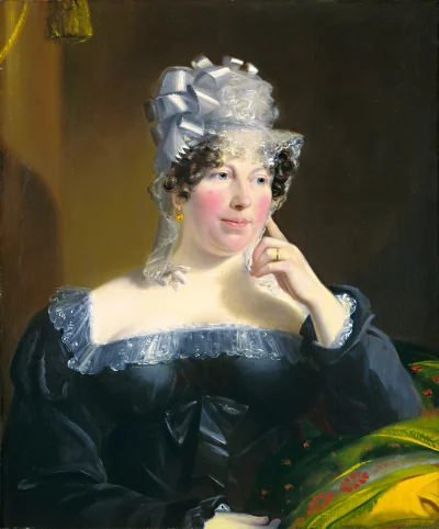 Portrait d'une dame — American 19th Century (1825) — oil on canvas, National Gallery of Art, Washington