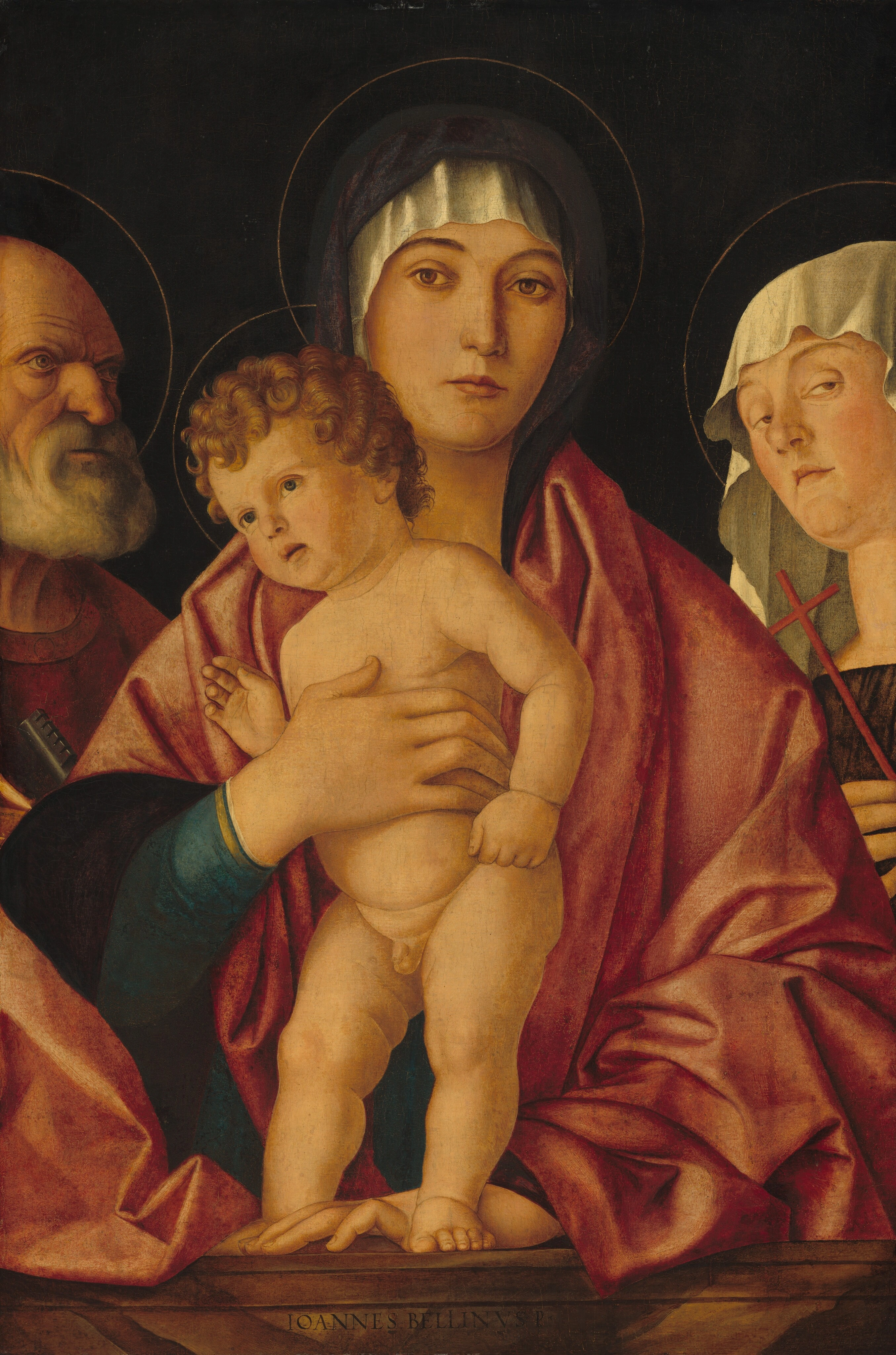 La Vierge à l'Enfant avec des saints