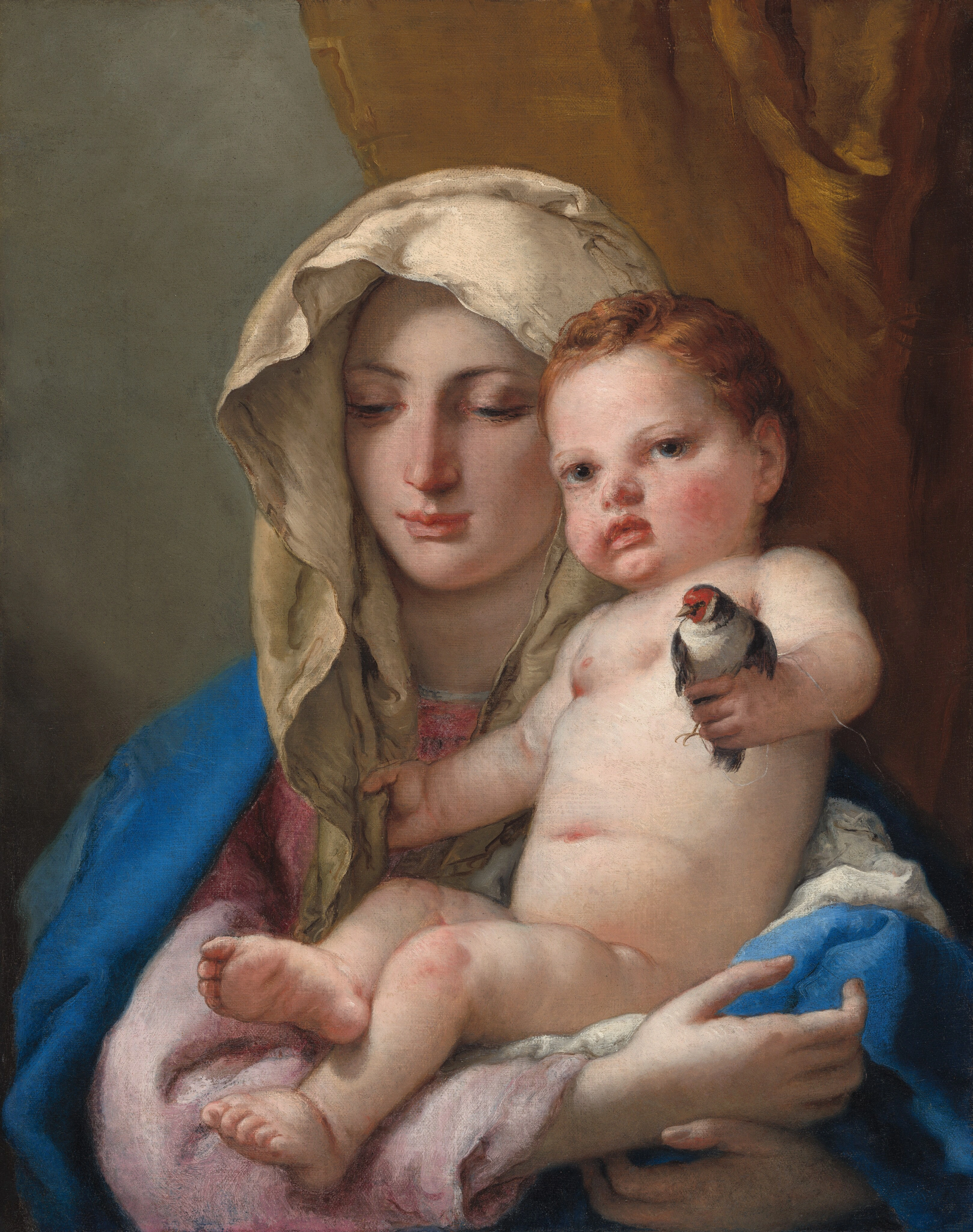 La Vierge au chardonneret