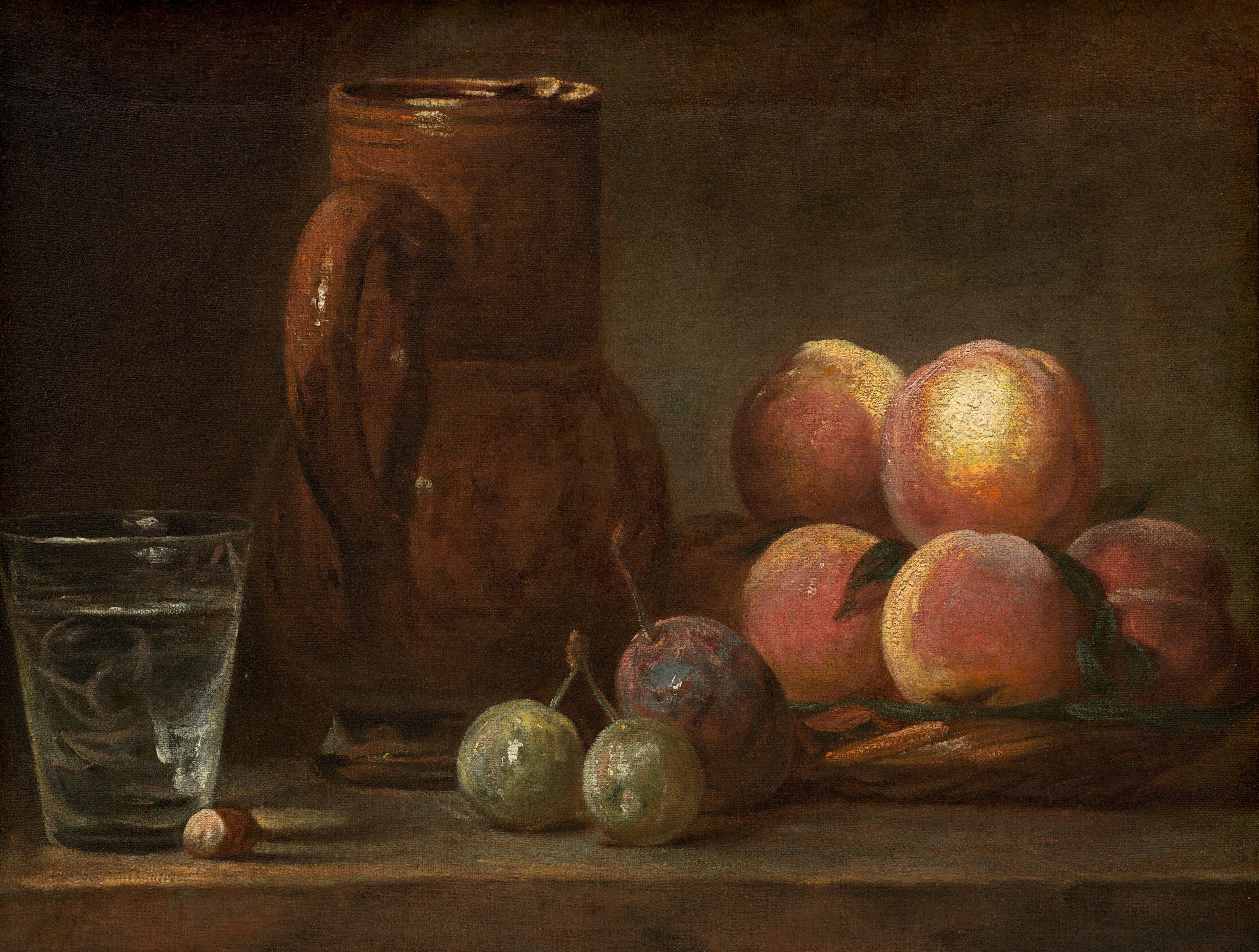 Fruits, Cruche et Verre