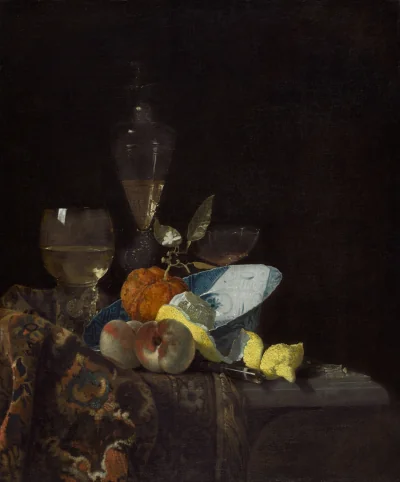 Nature Morte — Willem Kalf (1660) — oil on canvas, National Gallery of Art, Washington