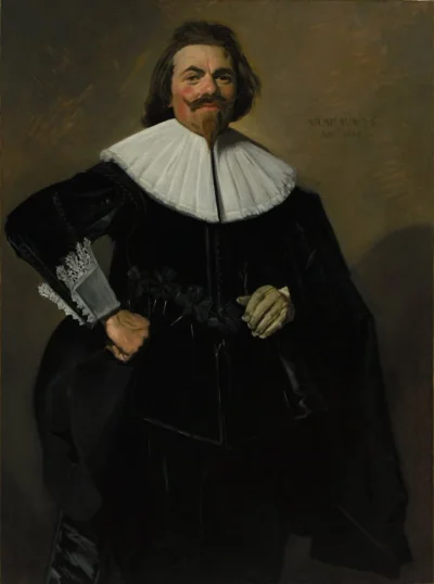 Portrait de Tieleman Roosterman — Frans Hals (1634) — oil on canvas, Cleveland Museum of Art