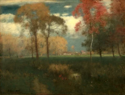 Jour d'automne ensoleillé — George Inness (1892) — oil on canvas, Cleveland Museum of Art
